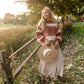 Rusty Brown Striped Colorblock Sweater Tops Polygram
