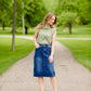 Sage Ruffle Sleeve Blouse Tops