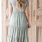 Sage Smocked Ditsy Print Midi Dress Dresses Hayden