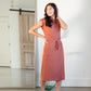 Your favorite dress is back in a brand new color! The Sami Terracotta Knit Midi Dress from our Inherit Name-sake label is the best dress for so many reasons. It drapes beautifully and feels casual, but looks so refined and feminine. The soft fabric has a bit of stretch and the sleeve length is very flattering. Tie waist for customizable fit and did we mention it has pockets?