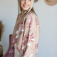 Sand Floral Print Sweater Tops Polagram