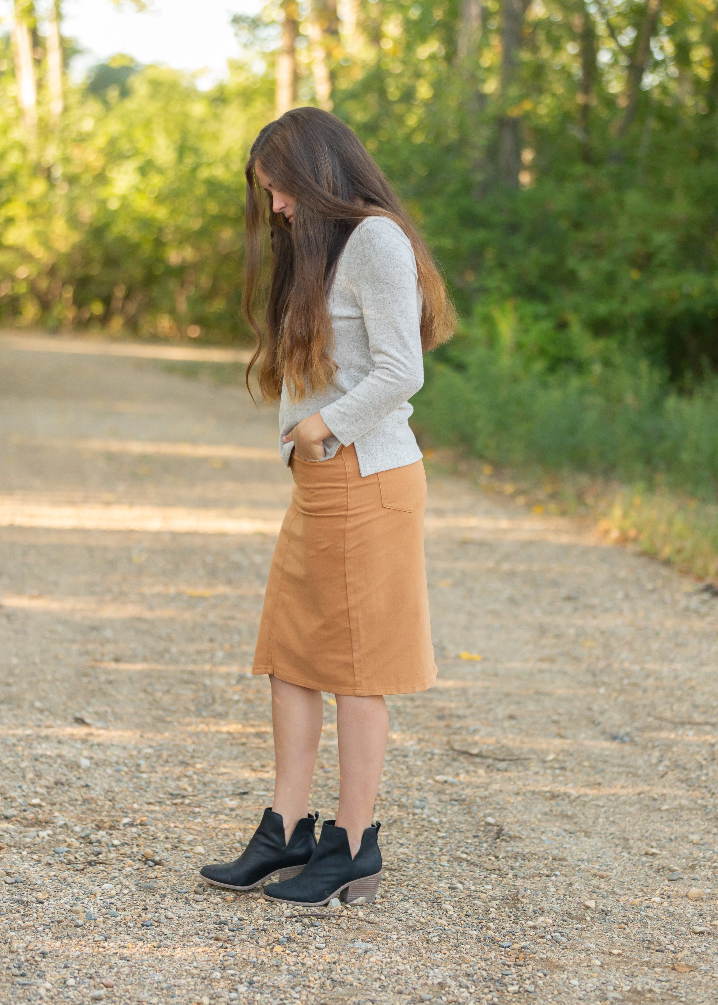 Shanda Scalloped Boatneck Top - FINAL SALE – Inherit Co.