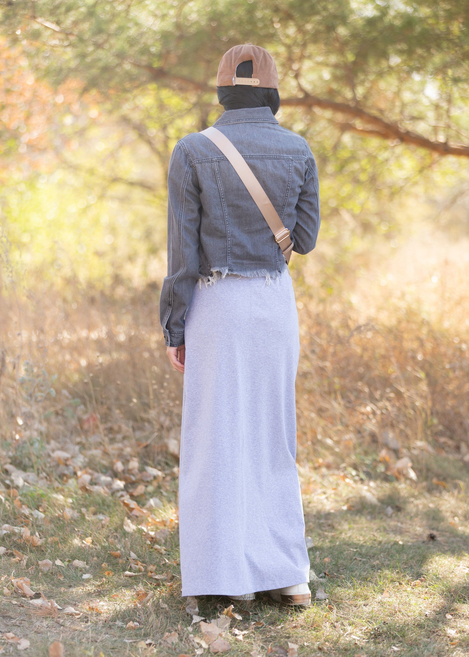 Shilo Pocket Knit Maxi Sweat Skirt Skirts