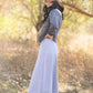 Shilo Pocket Knit Maxi Sweat Skirt Skirts