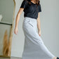 Shilo Pocket Knit Maxi Sweat Skirt Skirts Inherit- SOP
