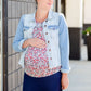 Short Sleeve Floral Print Top Tops