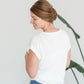 Short Sleeve Round Neck Top Tops