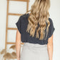 Short Sleeve Round Neck Top Tops