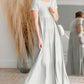 Short Sleeve Tiered Maxi Dress Dresses Zenana Sage / S