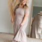 Short Sleeve Tiered Maxi Dress Dresses Zenana