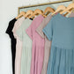 Short Sleeve Tiered Maxi Dress Dresses Zenana