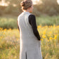 Sleeveless Long Cardigan Vest Tops Love Tree