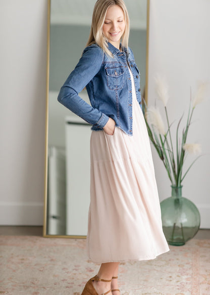 Sleeveless Tiered Maxi Dress Dresses Wishlist
