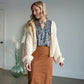 Small Floral V-neck Top Tops VOY