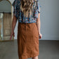 Small Floral V-neck Top Tops VOY