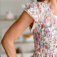Smocked Floral Print Maxi Dress Dresses Polagram & BaeVely