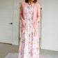 Smocked Floral Print Maxi Dress Dresses Polagram & BaeVely