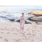 Smocked Floral Print Maxi Dress Dresses Polagram & BaeVely