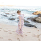 Smocked Floral Print Maxi Dress Dresses Polagram & BaeVely