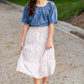 Smocked York Short Sleeve Top - FINAL SALE Tops