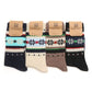 Snowflake Crew Length Socks Accessories MirMaru
