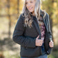 Soft Quilted Zip Up Jacket Tops Thread & Supply Smokey Olive / S