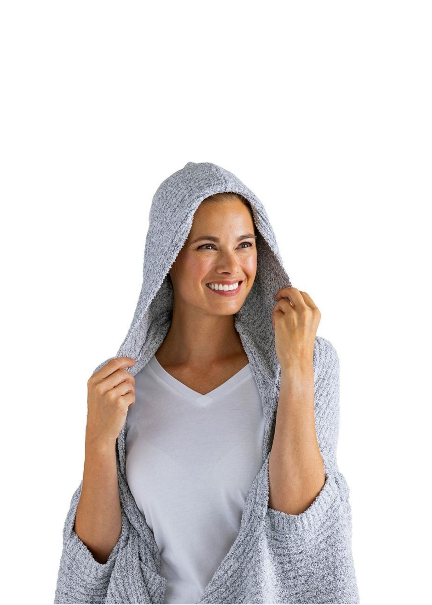 Softies® Marshmallow Hooded Shawl Tops Softies