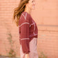 Solange Jacquard Plaid Sweater Tops Z Supply