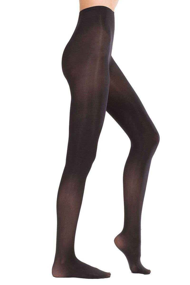 Solid Basic Opaque Tights - FINAL SALE Accessories Black