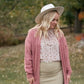 Solid Cardigan with Pockets Tops