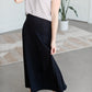 Solid Knit Maxi Skirt Skirts Chris & Carol Black / S