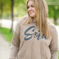 Sota' Khaki Maple Hoodie Tops Northern Print Co.