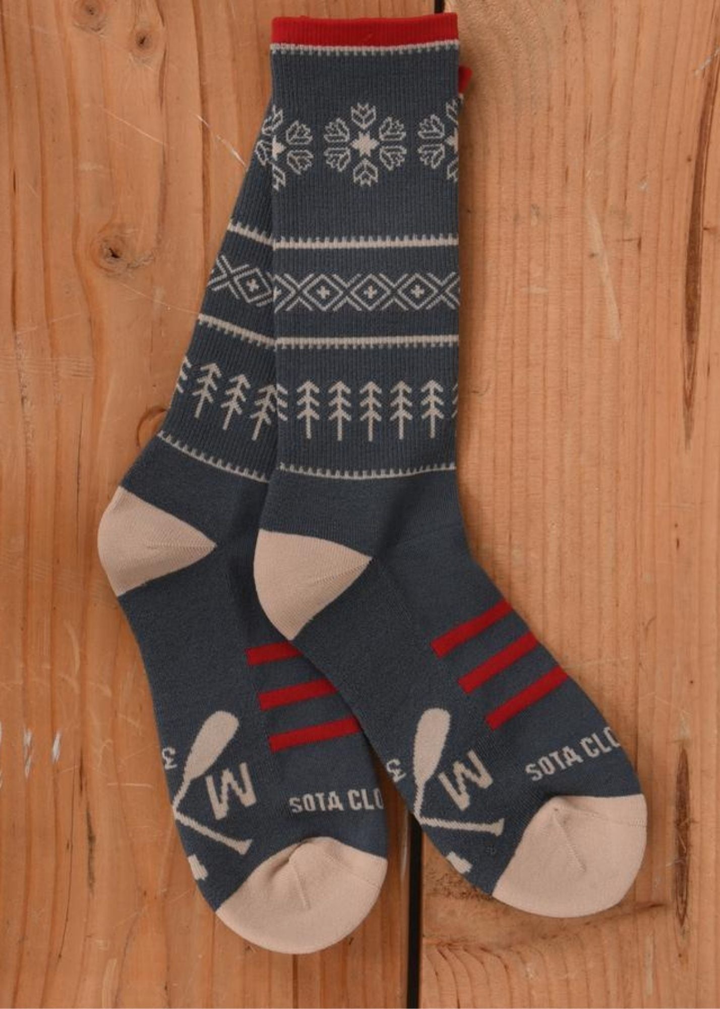 Sota' Snow Crew Length Socks-FINAL SALE Home & Lifestyle Sota Clothing Camel / S/M