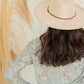 Split Neck Floral Print Knit Top Tops Staccato