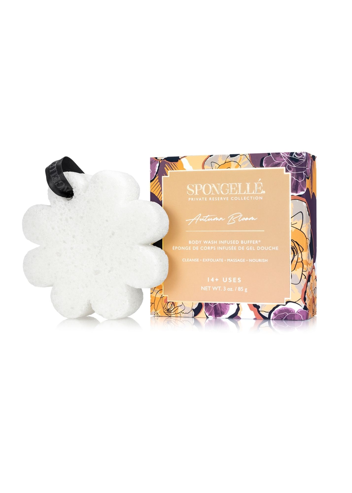 Spongellé Boxed Body Wash Infused Buffer Home & Lifestyle Spongelle Autumn Bloom