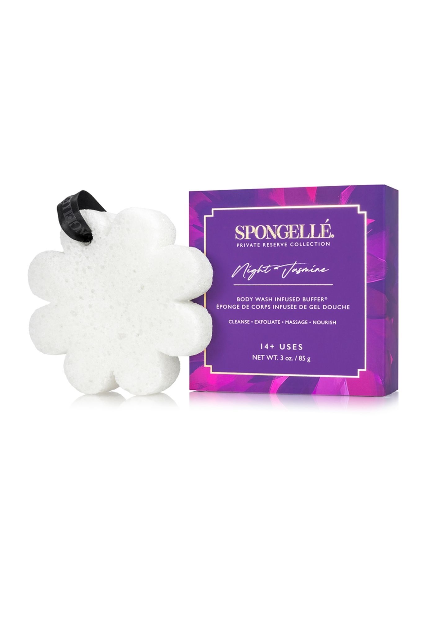 Spongellé Boxed Body Wash Infused Buffer Home & Lifestyle Spongelle Night Jasmine