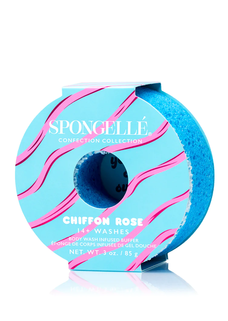 Spongelle Confection Body Buffer Gifts Chiffon Rose