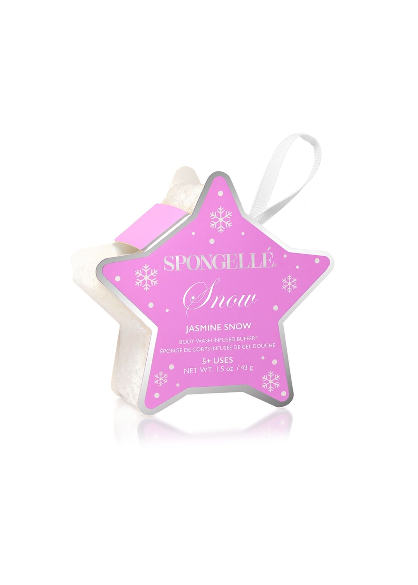 Spongellé Holiday Body Wash Infused Buffers Home & Lifestyle Spongelle Jasmine Snow