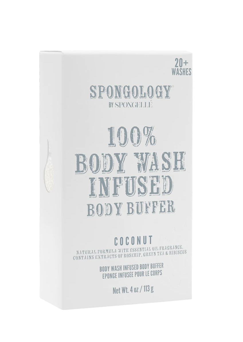 Spongology Body Buffer Gifts Coconut