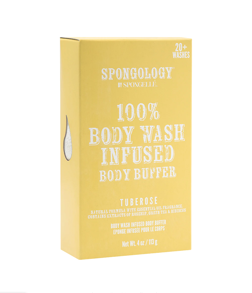 Spongology Body Buffer Gifts Tuberose