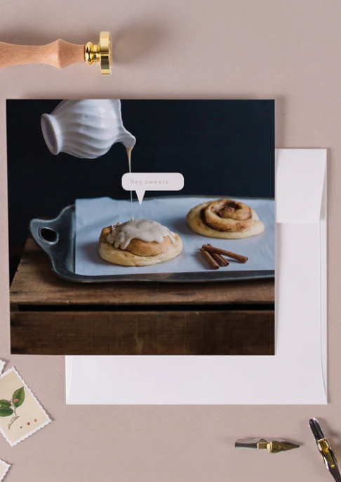 Square Everyday Greeting Cards Accessories Hey Sweets