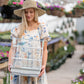 Square Neck Floral Print Midi Dress Dresses Hayden