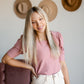 Square Neck Puff Sleeve Top Tops Polagram