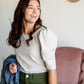 Square Neck Puff Sleeve Top Tops Polagram