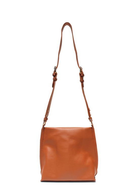 Square Shaped Crossbody Bag Accessories Brown