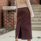 Stella Currant Long Denim Midi Skirt Skirts Inherit