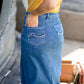 Stella Light Long Denim Skirt Skirt
