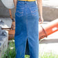 Stella Light Long Denim Skirt Skirt