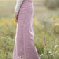 Stella Mauve Long Denim Midi Skirt Skirts Inherit