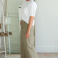 Stella Moss Olive Long Denim Maxi Skirt Inherit Co.